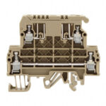 1079.2 Conta-Clip Connector Terminal Block 4-Poles Disconnect Beige Parts Distributor 1079.2 Conta-Clip Connector Terminal Block 4-Poles Disconnect Beige
