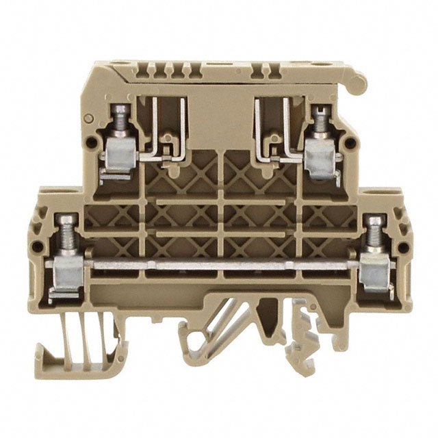 1079.2 Conta-Clip Connector Terminal Block 4-Poles Disconnect Beige Parts Distributor 1079.2 Conta-Clip Connector Terminal Block 4-Poles Disconnect Beige