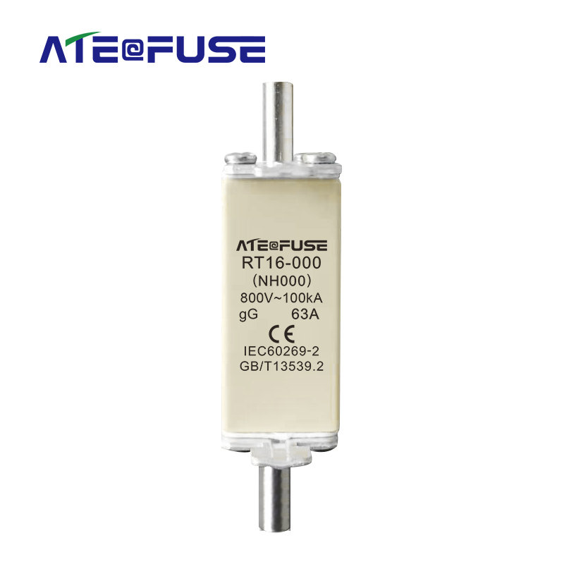 RT16-000 800VAC HRC Square Blade Solar Fuse Parts Distributor RT16-000 800VAC HRC Square Blade Solar Fuse