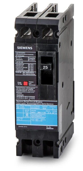 ED22B025 Siemens Circuit Breaker 25A 240V 2 Poles Parts Distributor ED22B025 Siemens Circuit Breaker 25A 240V 2 Poles
