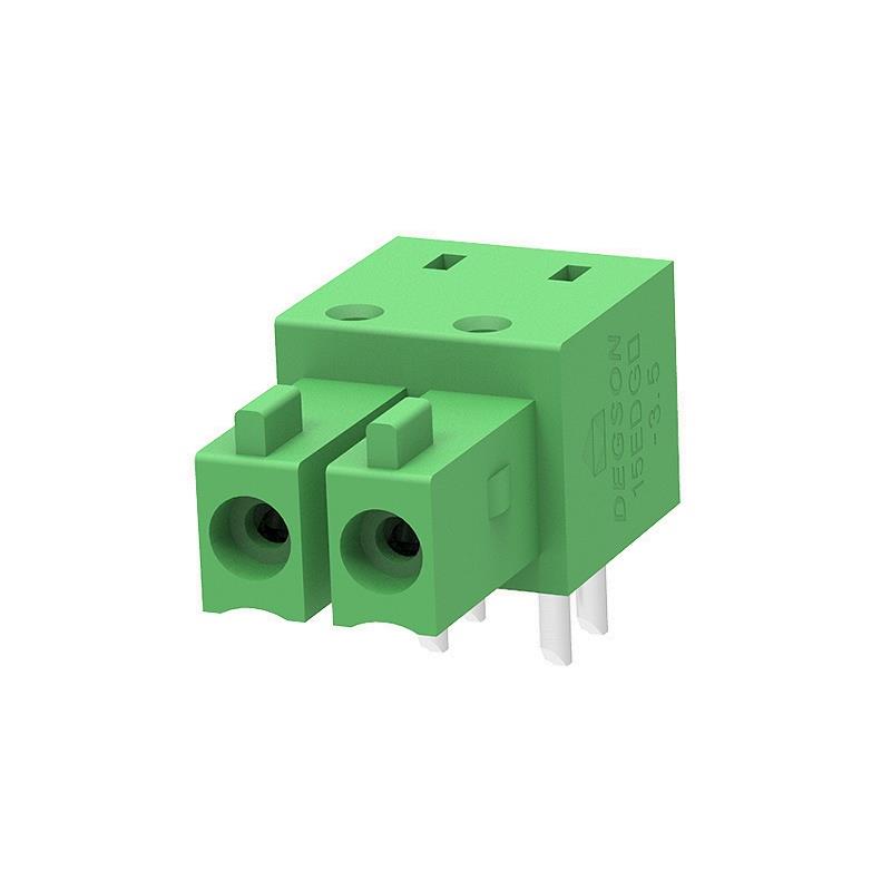 15EDGA-3.5-02P-14-00L(H) Degson Terminal Block PLUG 2Position 3.50mm Green Parts Distributor 15EDGA-3.5-02P-14-00L(H) Degson Terminal Block PLUG 2Position 3.50mm Green