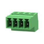 15EDGKR-3.81-04P-14-00L(H) Degson Terminal Block 4Position, Green Parts Distributor 15EDGKR-3.81-04P-14-00L(H) Degson Terminal Block 4Position, Green