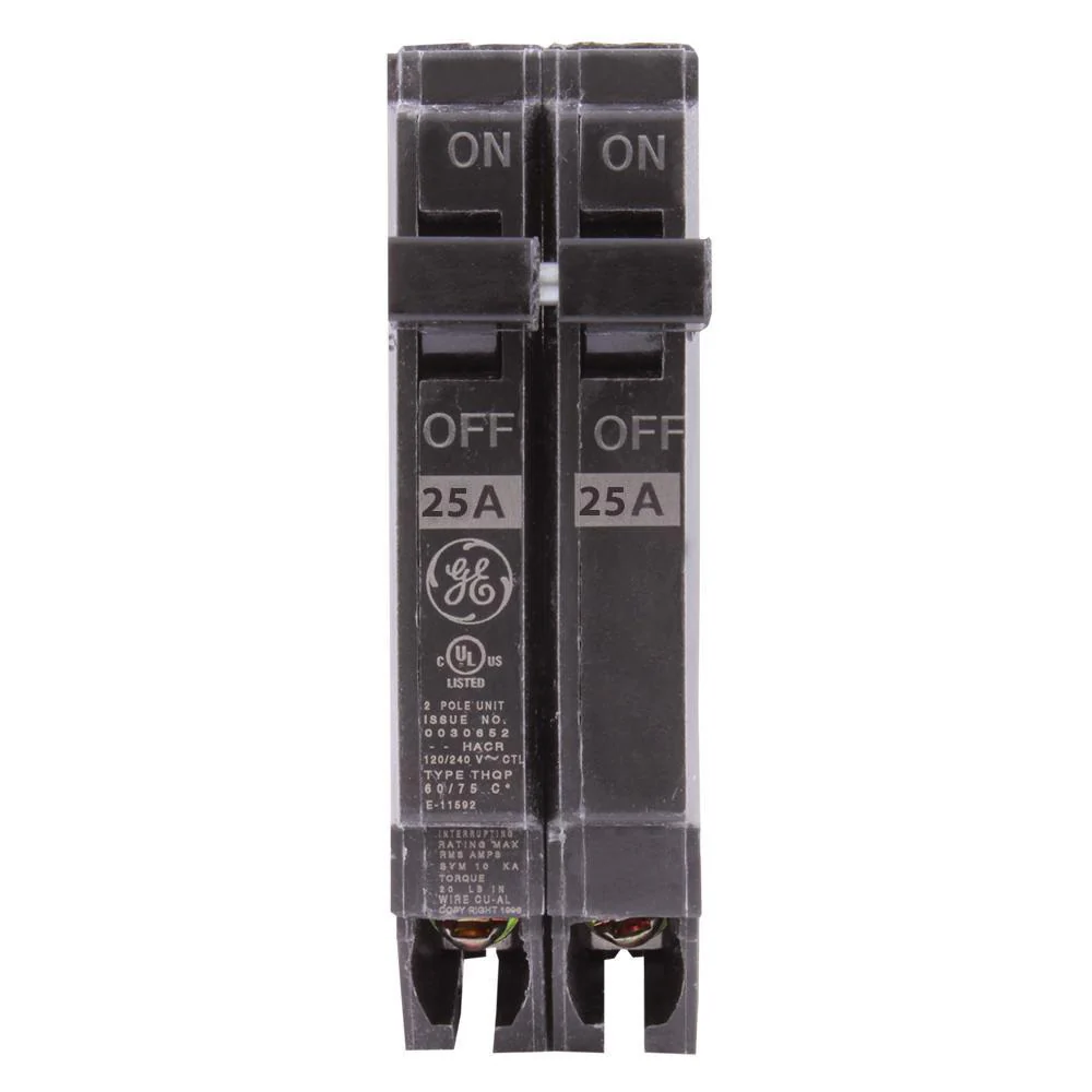 THQP225 ABB GE Circuit Breaker 25A 120/240V 2-Poles Parts Distributor THQP225 ABB GE Circuit Breaker 25A 120/240V 2-Poles - Image 2