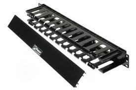 Panduit WMPFSE Horizontal Cable Manager, Rack, 1 RU, Black Parts Distributor Panduit WMPFSE Horizontal Cable Manager, Rack, 1 RU, Black