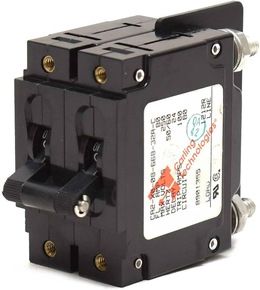 EA2-A2-03-810-22A-BB Carling Circuit Breaker 100A 600V Din Rail Parts Distributor EA2-A2-03-810-22A-BB Carling Circuit Breaker 100A 600V Din Rail