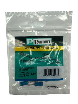 PV14-P47-E Panduit Pin Terminal 14-16 AWG Parts Distributor PV14-P47-E Panduit Pin Terminal 14-16 AWG