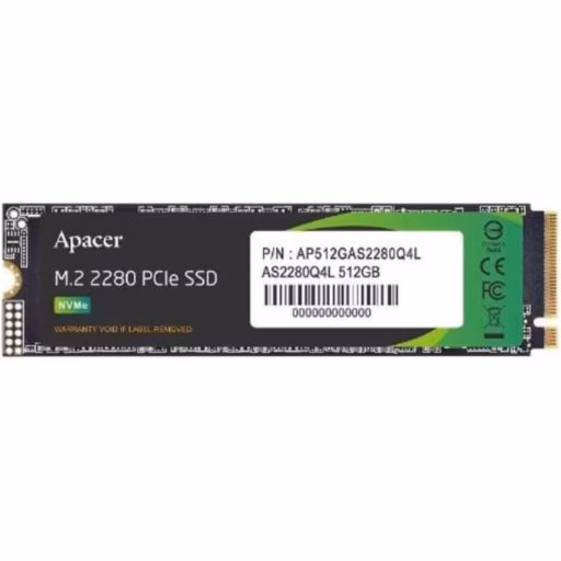 AP512GAS2280Q4L-1 Apacer M.2 PCIe M.2 512GB Drive