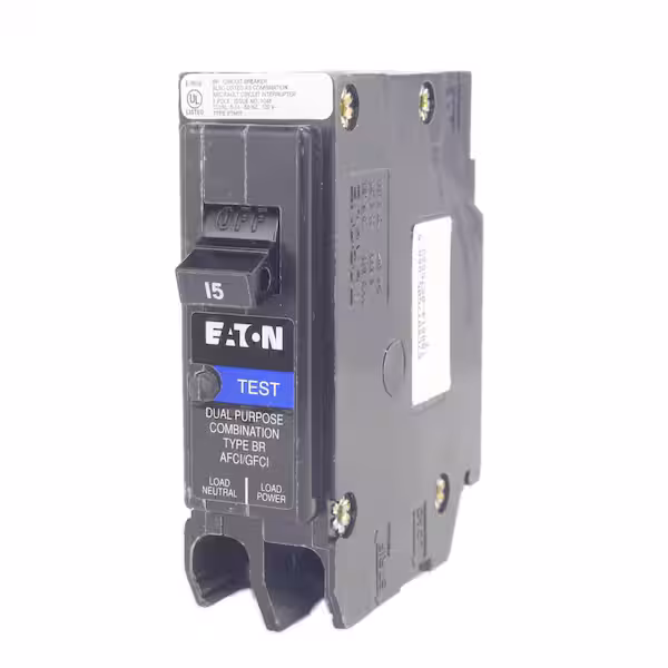 BRPAFGF115CS Eaton Circuit Breaker 15A 120V 1Pole Parts Distributor BRPAFGF115CS Eaton Circuit Breaker 15A 120V 1Pole - Image 2