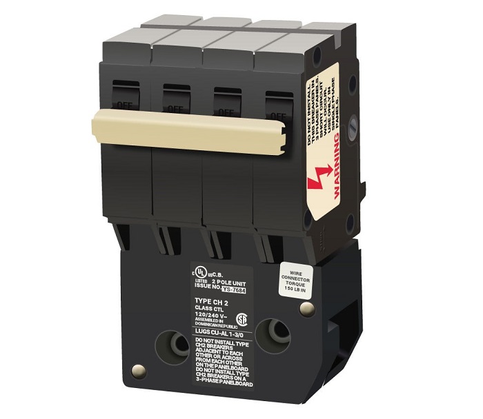 CH2100 Eaton Circuit Breaker 100A 240V 2 Pole Parts Distributor CH2100 Eaton Circuit Breaker 100A 240V 2 Pole