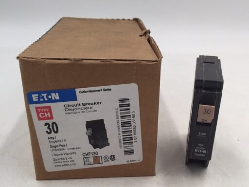 CHF130 Eaton Circuit Breaker 30A 240V 1Pole
