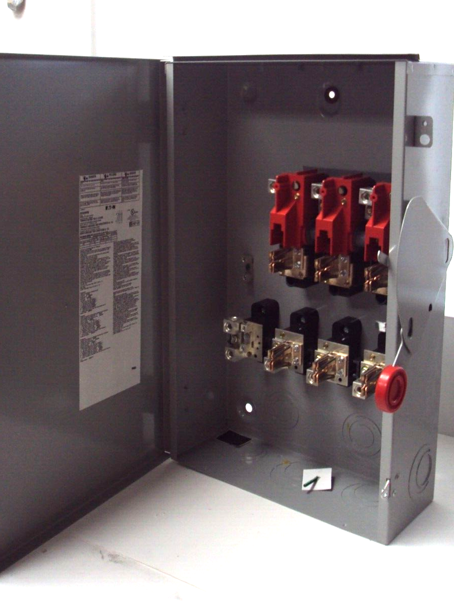 Eaton DG324NRK Safety Switch 200A 240V 3Poles Parts Distributor Eaton DG324NRK Safety Switch 200A 240V 3Poles