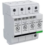 DS74US-230Y/G Citel Surge Protector 480/277V DIN Rail Parts Distributor DS74US-230Y/G Citel Surge Protector 480/277V DIN Rail