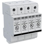 DS74US-600D Citel Surge Protector 600V DIN Rail Parts Distributor DS74US-600D Citel Surge Protector 600V DIN Rail