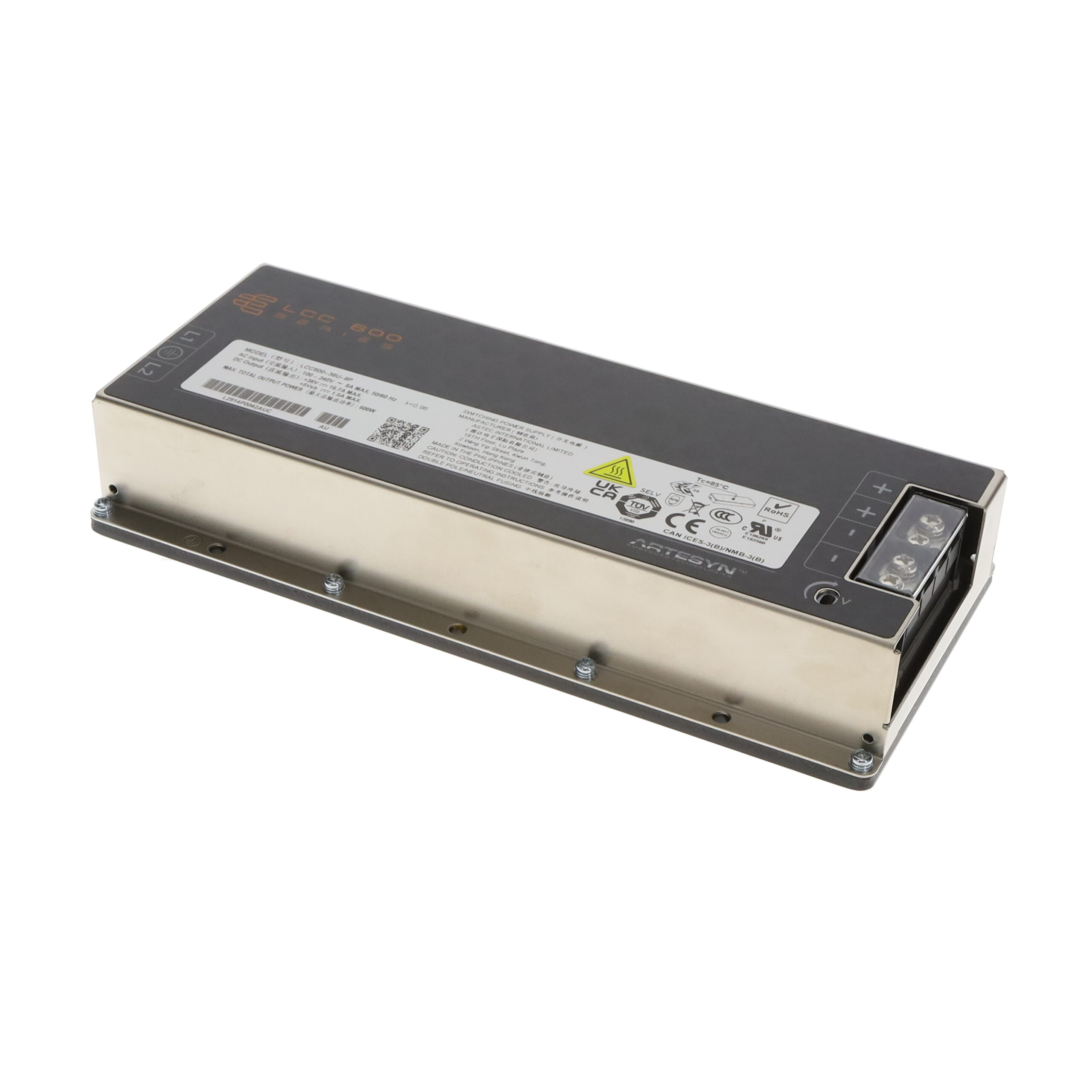 LCC600-36U-9P Artesyn Power Supply 36V 16.7A 600W Chassis Mount Parts Distributor LCC600-36U-9P Artesyn Power Supply 36V 16.7A 600W Chassis Mount