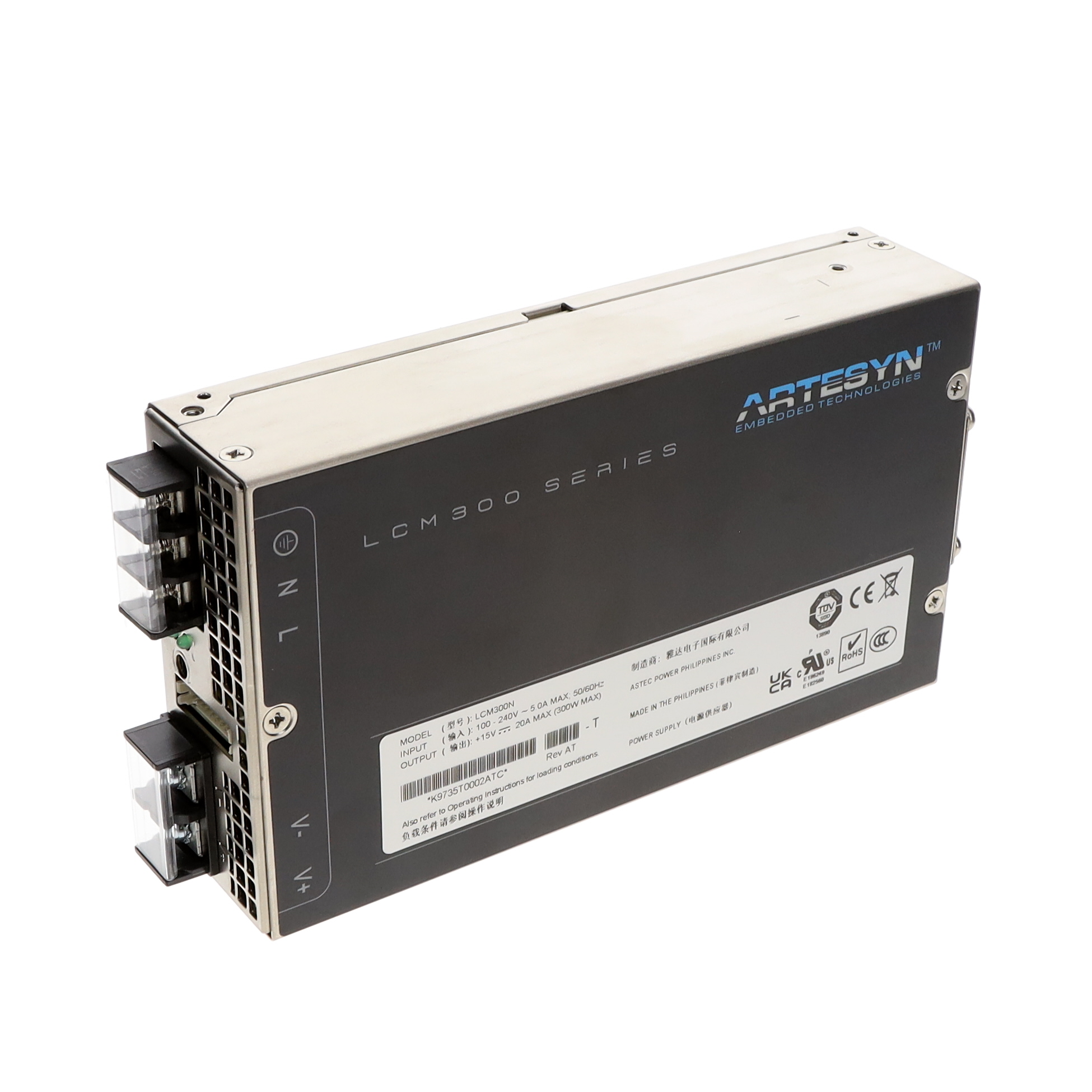 LCM300N-T Artesyn Power Supply 12V 20A 310W Chassis Mount Parts Distributor LCM300N-T Artesyn Power Supply 12V 20A 310W Chassis Mount