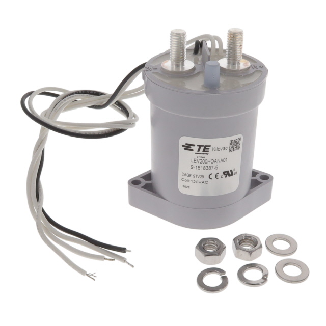 LEV200HOANA01 Kilovac Contactor 115VAC 500A Chassis Mount Parts Distributor LEV200HOANA01 Kilovac Contactor 115VAC 500A Chassis Mount