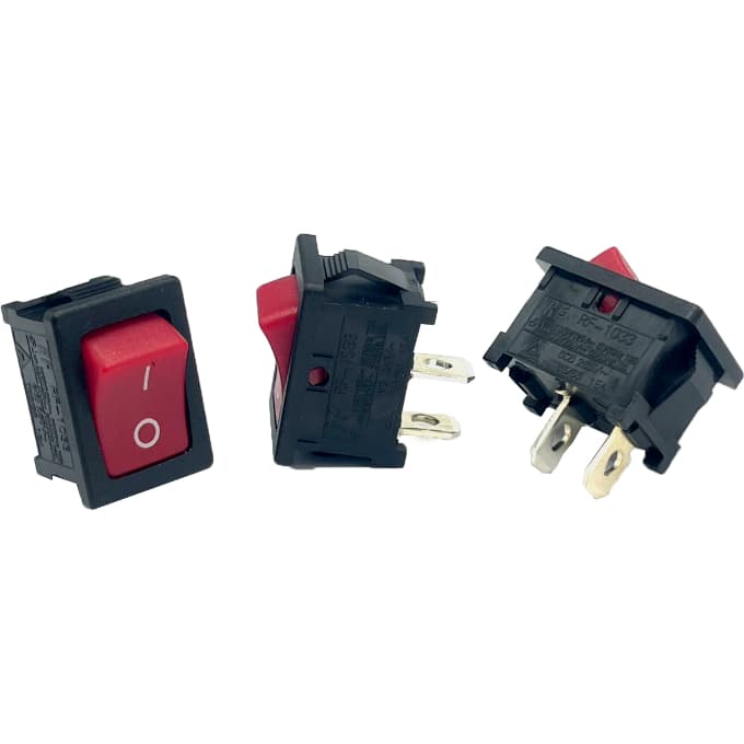 RongFeng RF-1033 Rocker Switch 6A 250V DPST Parts Distributor RongFeng RF-1033 Rocker Switch 6A 250V DPST