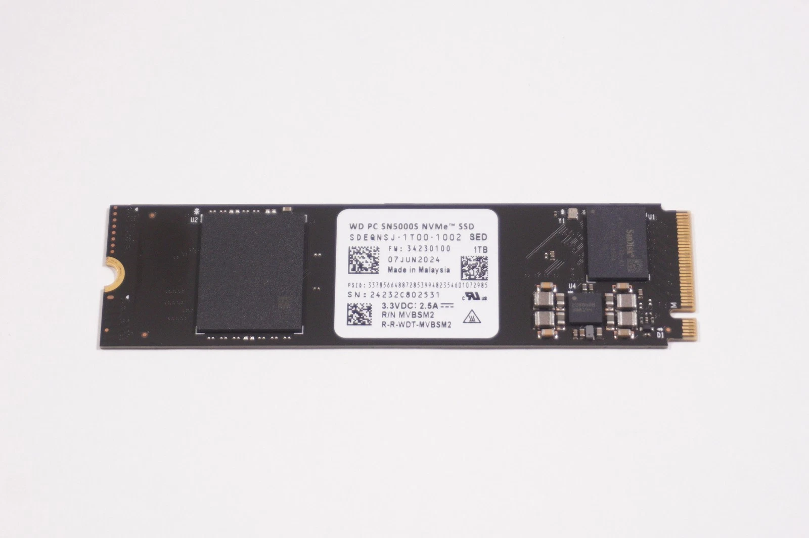 SDSSDX3N-1T00-G26 SanDisk 1TB SSD Drive Parts Distributor SDSSDX3N-1T00-G26 SanDisk 1TB SSD Drive