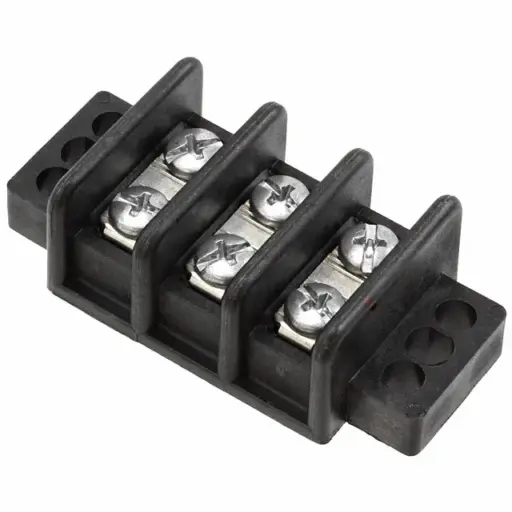 TB300-03 Bussmann Terminal Block 3 Position Parts Distributor TB300-03 Bussmann Terminal Block 3 Position