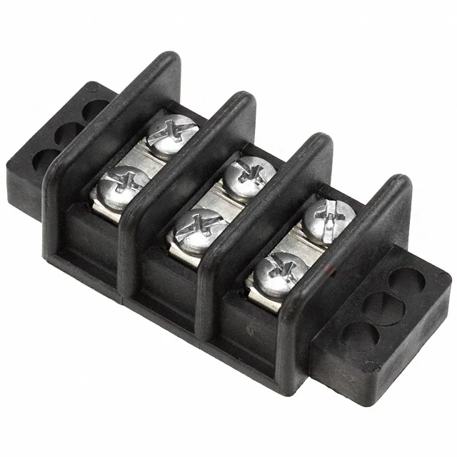 TB300-03 Bussmann Terminal Block 3 Position Parts Distributor TB300-03 Bussmann Terminal Block 3 Position