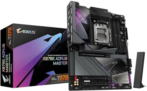 X870E AORUS MASTER GIGABYTE Motherboard AMD AM5 LGA-1718 Parts Distributor X870E AORUS MASTER GIGABYTE Motherboard AMD AM5 LGA-1718