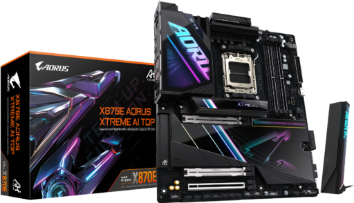 X870E AORUS XTREME AI TOP Gigabyte AMD AM5 eATX Motherboard Parts Distributor X870E AORUS XTREME AI TOP Gigabyte AMD AM5 eATX Motherboard