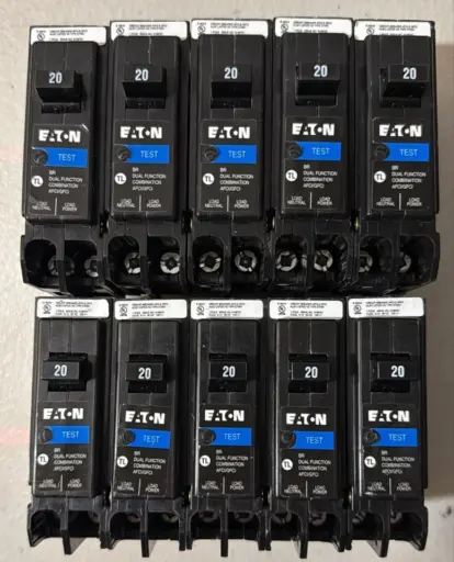 BRP120DF Eaton Circuit Breaker 20A 120V 1Pole Parts Distributor BRP120DF Eaton Circuit Breaker 20A 120V 1Pole