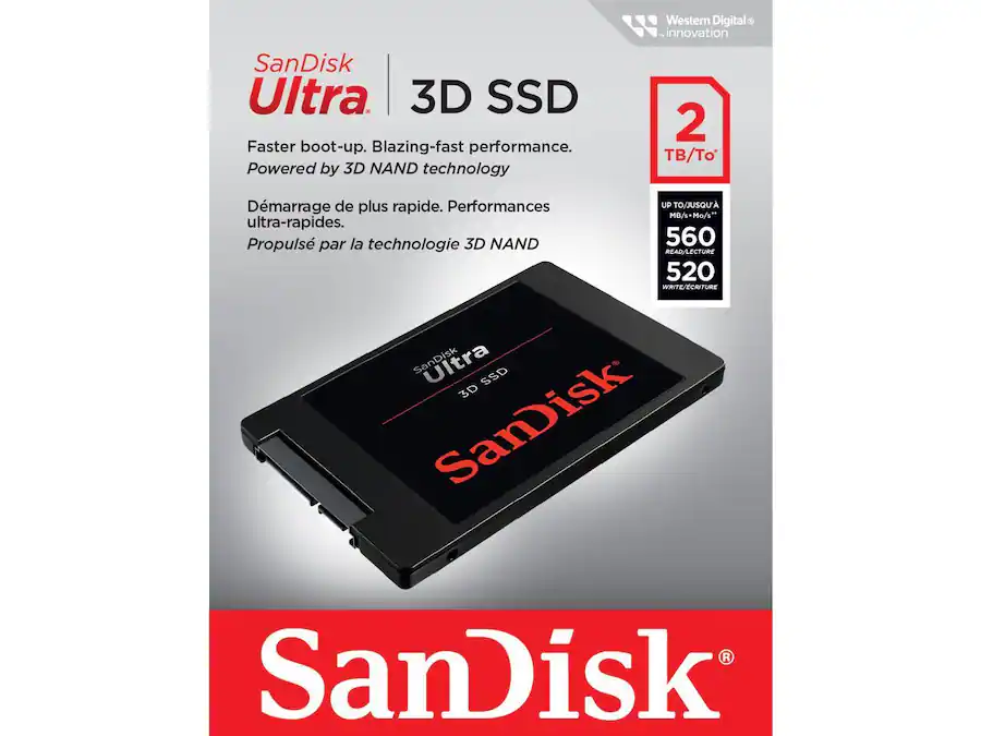 SDSSDH3-2T00-G26 SanDisk 2TB SSD Drive Parts Distributor SDSSDH3-2T00-G26 SanDisk 2TB SSD Drive