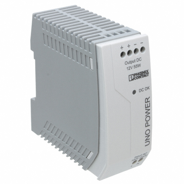 2902999 Phoenix Contact AC/DC DIN Rail Power Supply 12V 55W Parts Distributor 2902999 Phoenix Contact AC/DC DIN Rail Power Supply 12V 55W