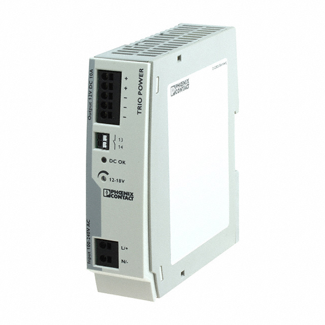 2903157 Phoenix Contact AC/DC DIN Rail Power Supply 12V 60W Parts Distributor 2903157 Phoenix Contact AC/DC DIN Rail Power Supply 12V 60W