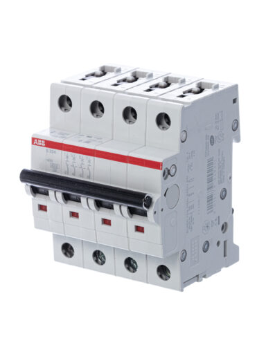 S204-D4 ABB Miniature Circuit Breaker 400V 4A 4-Poles