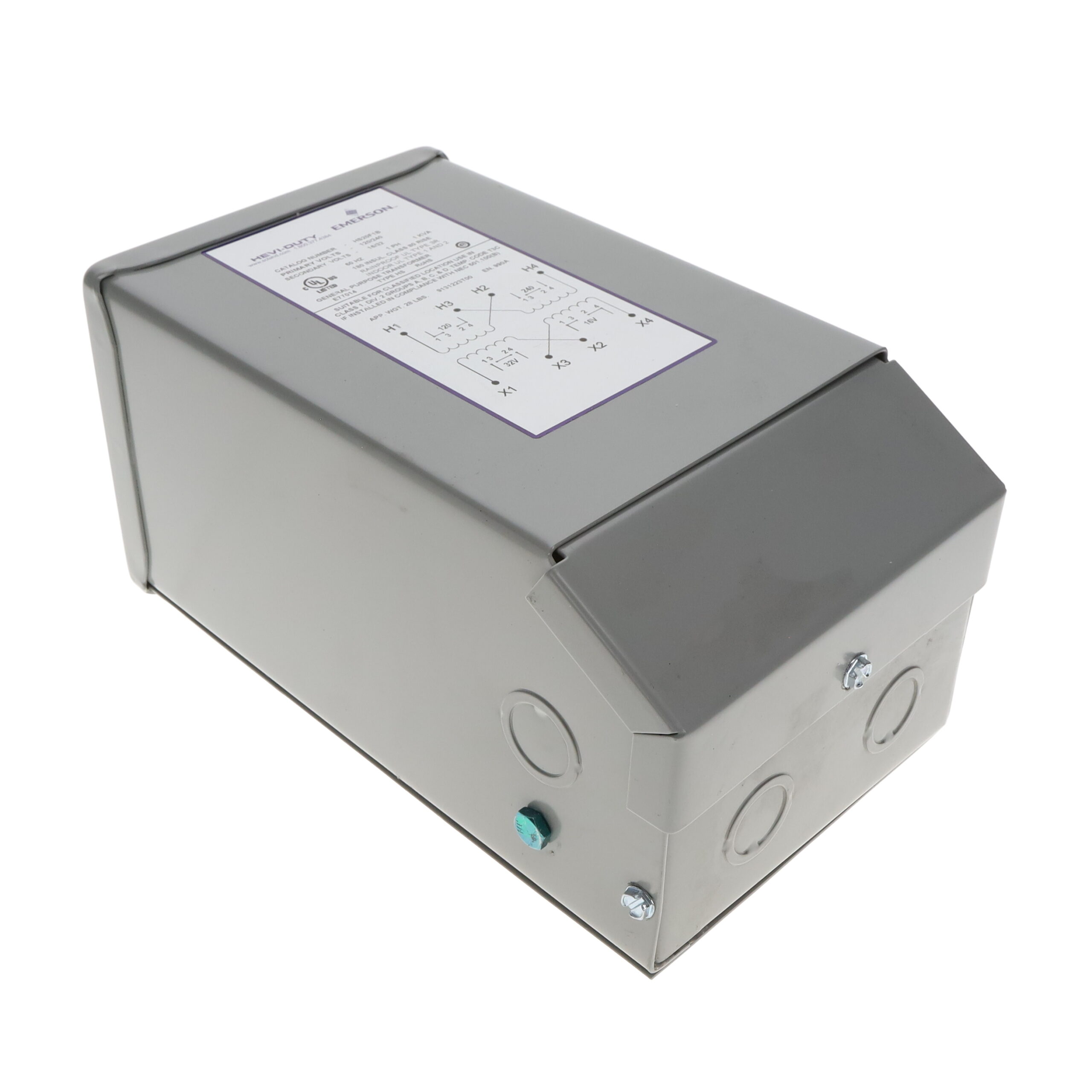 HS20F1B Emerson SolaHD Transformer 1KVA, 1P, 120x240V, 16/32, Buck-Boost Parts Distributor HS20F1B Emerson SolaHD Transformer 1KVA, 1P, 120x240V, 16/32, Buck-Boost