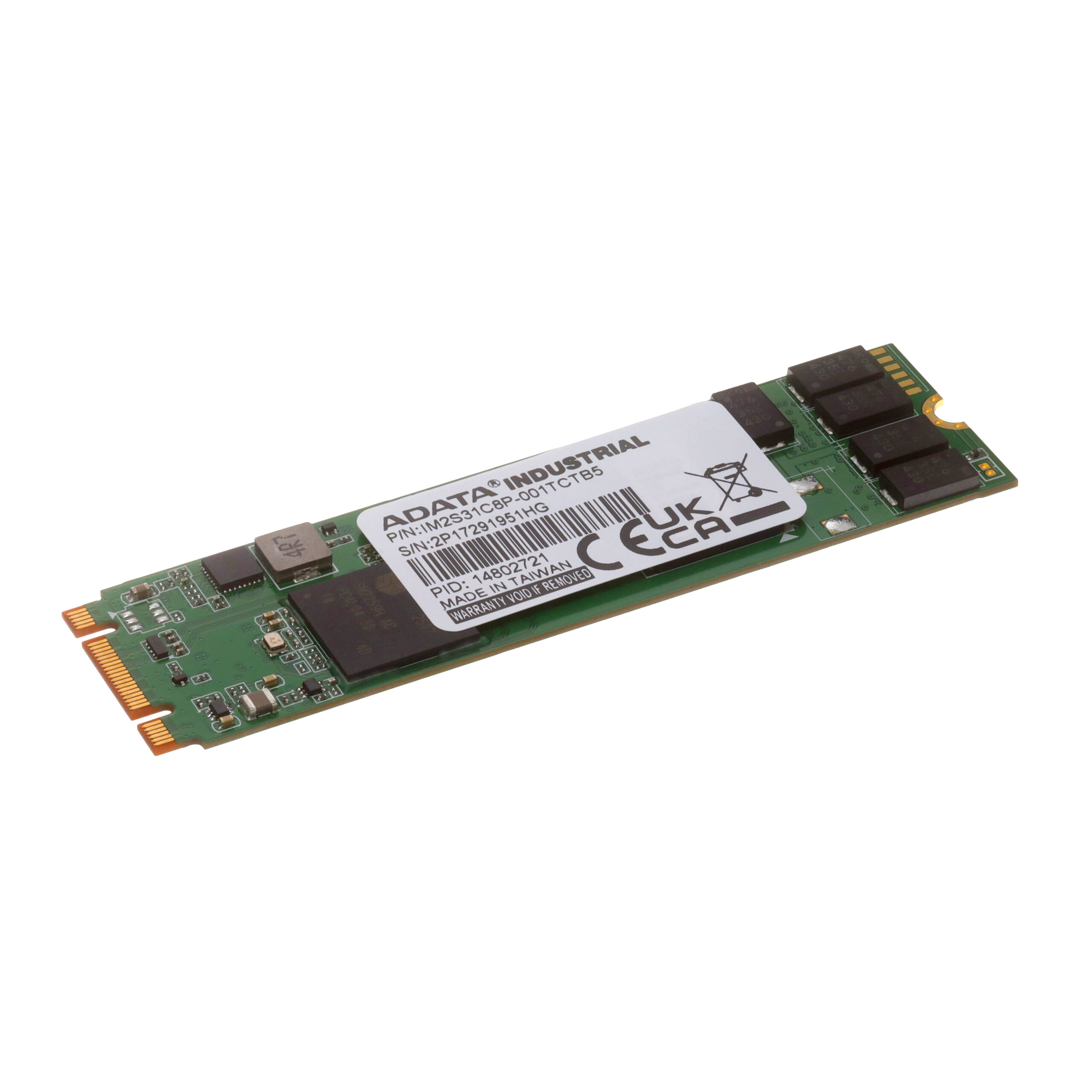 IM2S31C8P-001TCTB5 ADATA SSD 1TB M.2 TLC SATA III 3.3V Drive Parts Distributor IM2S31C8P-001TCTB5 ADATA SSD 1TB M.2 TLC SATA III 3.3V Drive
