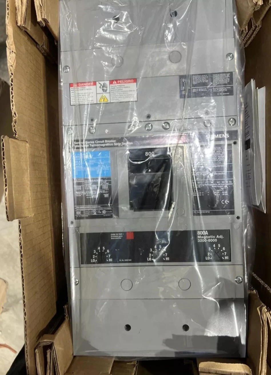 LMXD63B600 Siemens Circuit Breaker 600V 600A 3 Pole Parts Distributor LMXD63B600 Siemens Circuit Breaker 600V 600A 3 Pole