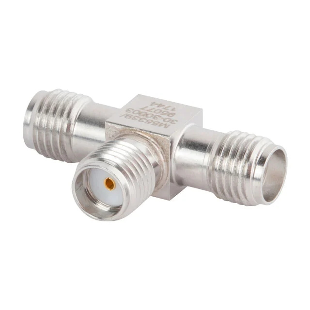 M55339/30-30003 SV Microwave Connector SMA F to F Adapter Parts Distributor M55339/30-30003 SV Microwave Connector SMA F to F Adapter