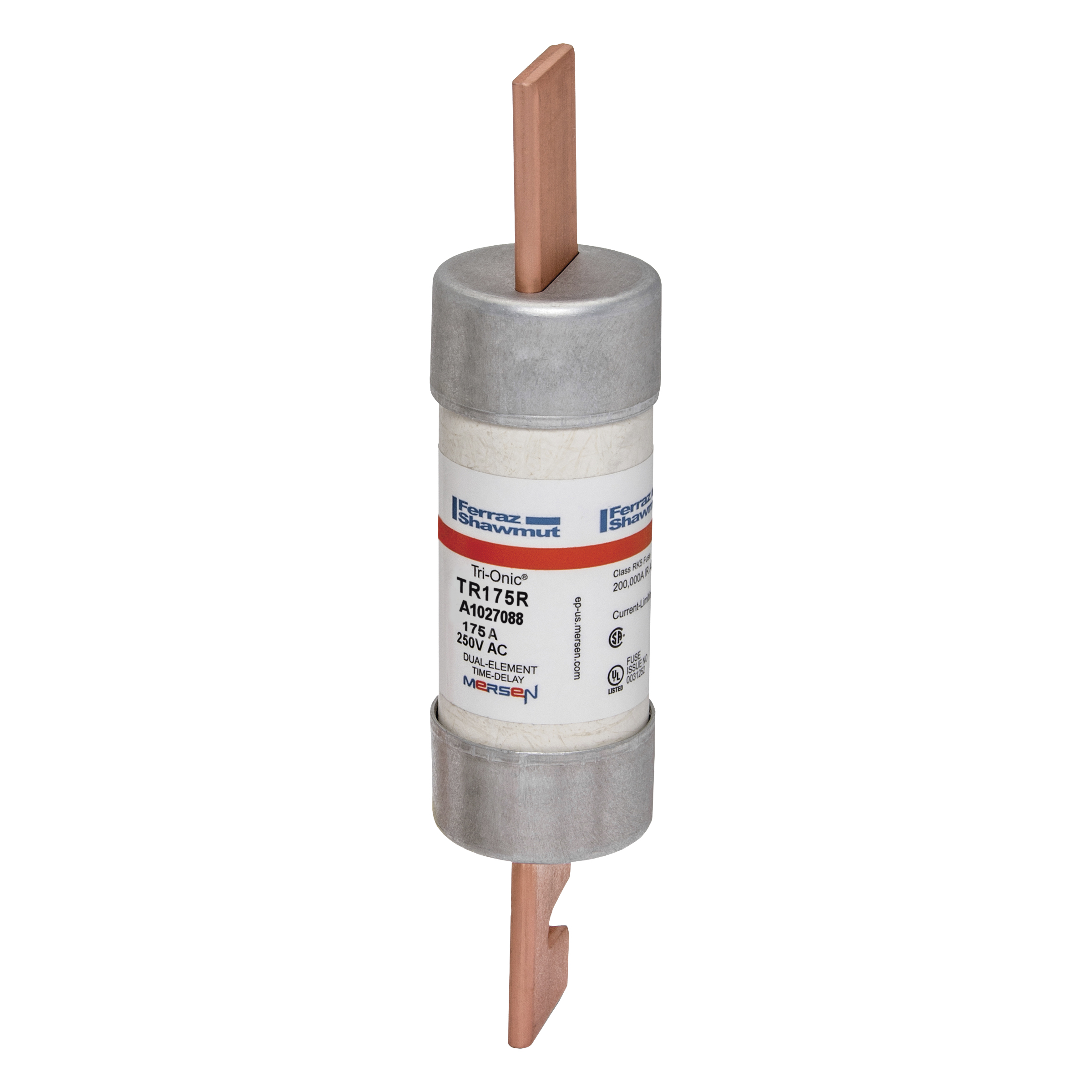 TR175R Mersen Fuse 175A 250VAC Cylindrical Cartridge Parts Distributor TR175R Mersen Fuse 175A 250VAC Cylindrical Cartridge