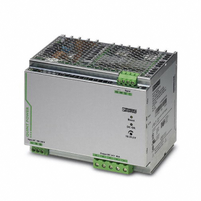 2866789 Phoenix Contact AC/DC DIN Rail Power Supply 24V 960W Parts Distributor 2866789 Phoenix Contact AC/DC DIN Rail Power Supply 24V 960W
