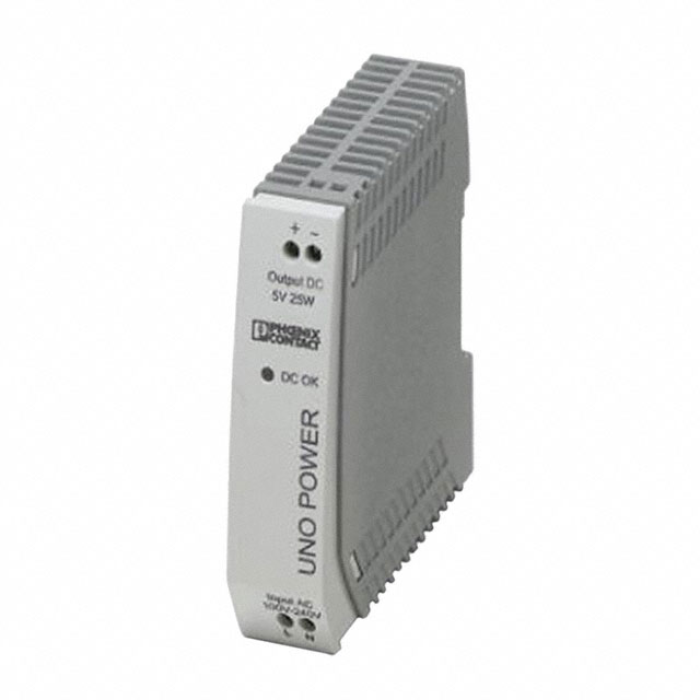 2904374 Phoenix Contact AC/DC DIN Rail Power Supply 5V 25W Parts Distributor 2904374 Phoenix Contact AC/DC DIN Rail Power Supply 5V 25W