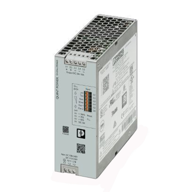 2904625 Phoenix Contact AC/DC DIN Rail Power Supply 24V 240W Parts Distributor 2904625 Phoenix Contact AC/DC DIN Rail Power Supply 24V 240W