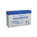 PS-6100 F2 PowerSonic Battery Lead Acid 6V 12AH Battery Parts Distributor PS-6100 F2 PowerSonic Battery Lead Acid 6V 12AH Battery