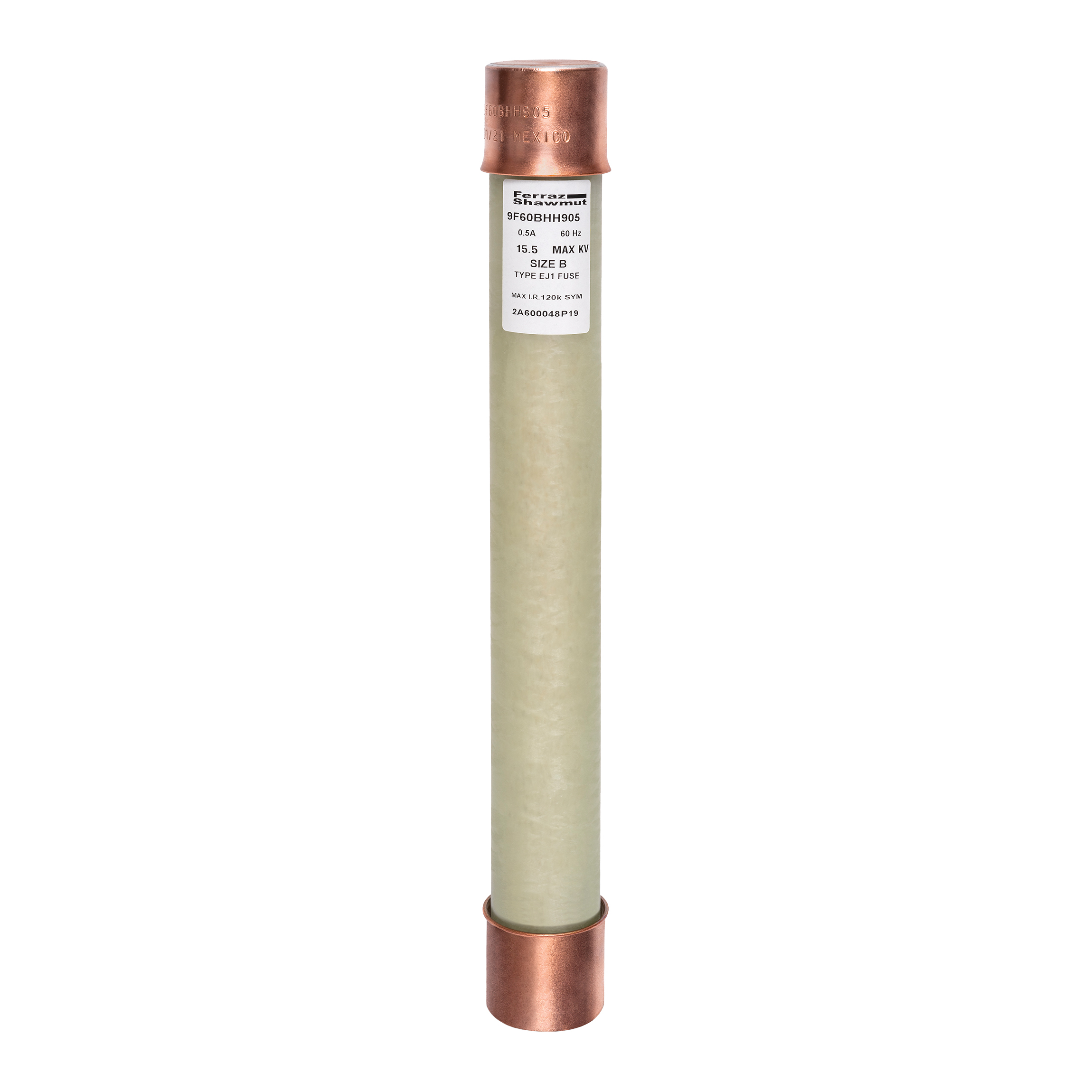 9F60BHH905 Mersen Fuse 500mA 15.5kVAC Cartridge Parts Distributor 9F60BHH905 Mersen Fuse 500mA 15.5kVAC Cartridge