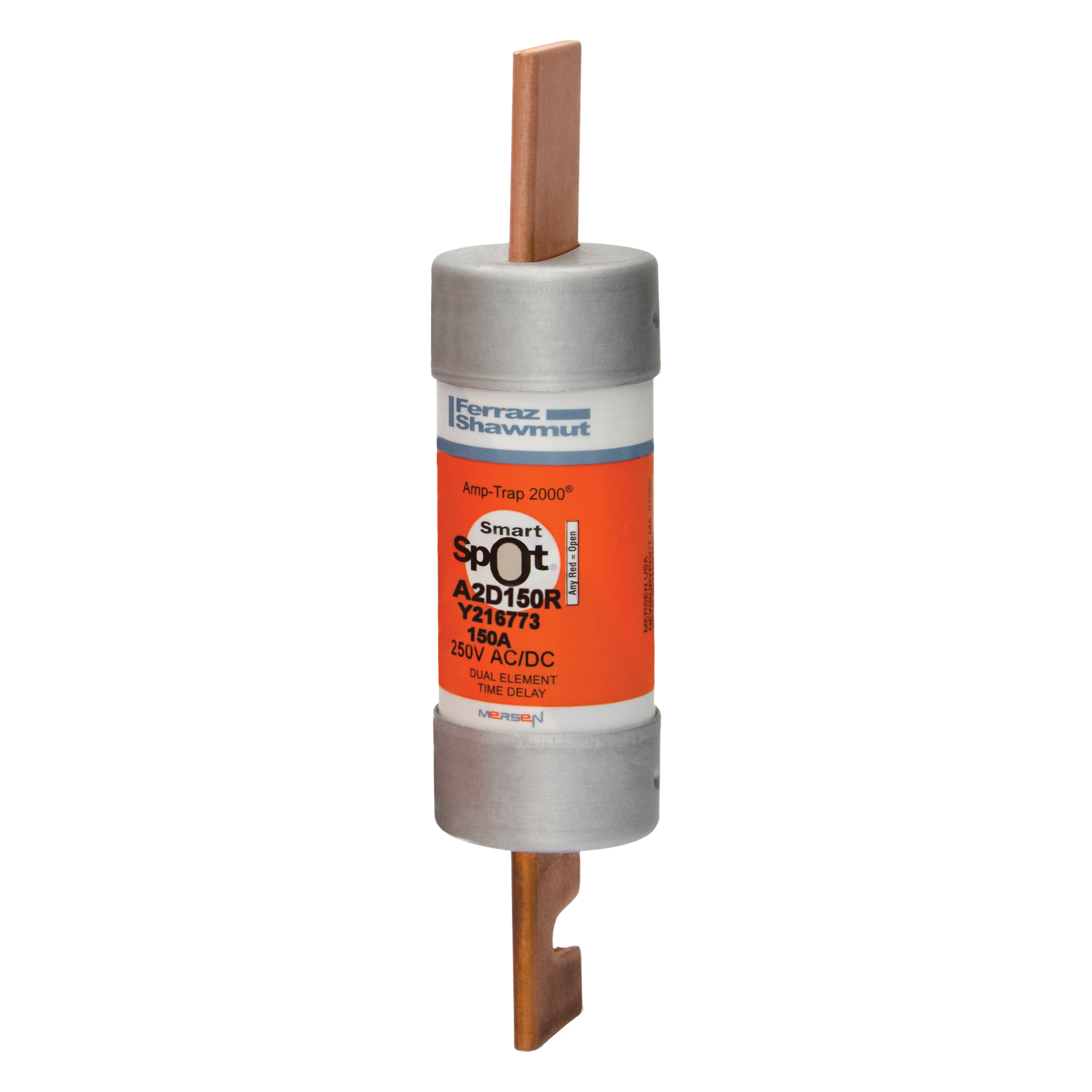 A2D150R Mersen Fuse 150A 250VAC Cylindrical Cartridge Parts Distributor A2D150R Mersen Fuse 150A 250VAC Cylindrical Cartridge