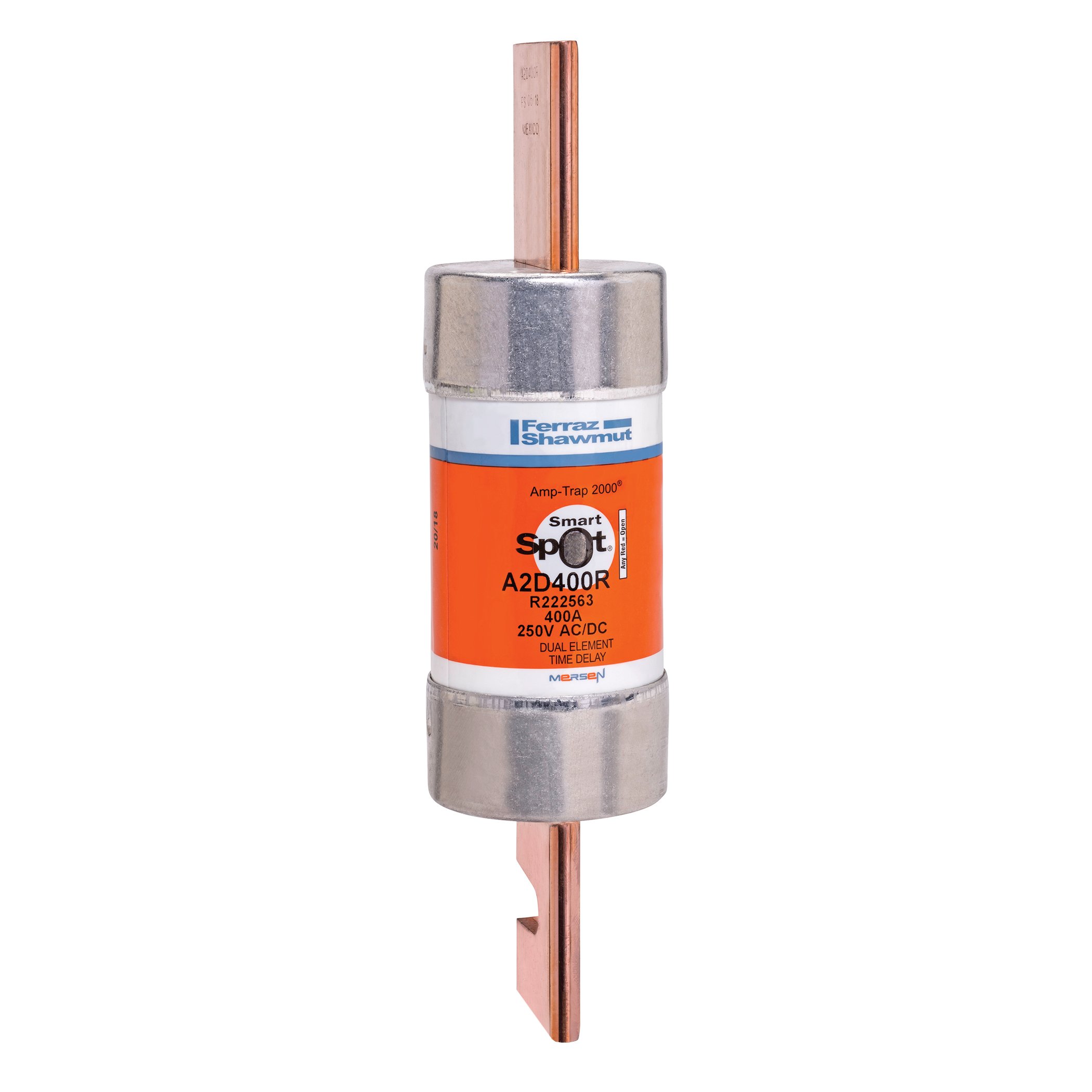 A2D400R Mersen Fuse 400A 250VAC Cylindrical Cartridge Parts Distributor A2D400R Mersen Fuse 400A 250VAC Cylindrical Cartridge