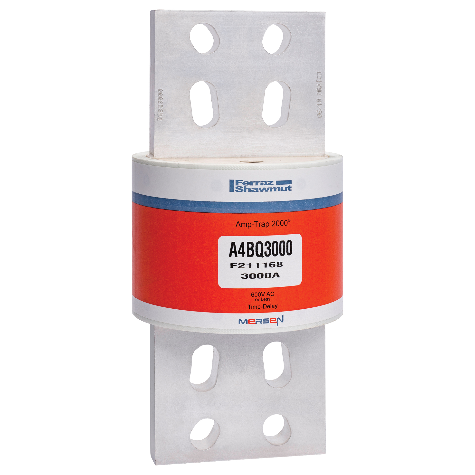 A4BQ3000 Mersen Fuse 3kA 600VAC Cylindrical Blades Parts Distributor A4BQ3000 Mersen Fuse 3kA 600VAC Cylindrical Blades
