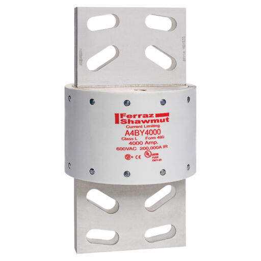 A4BY4000 Mersen Fuse 4kA 600VAC Cylindrical Blades Parts Distributor A4BY4000 Mersen Fuse 4kA 600VAC Cylindrical Blades