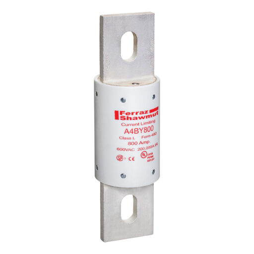 A4BY800 Mersen Fuse 800A 600VAC Cylindrical Blades Parts Distributor A4BY800 Mersen Fuse 800A 600VAC Cylindrical Blades