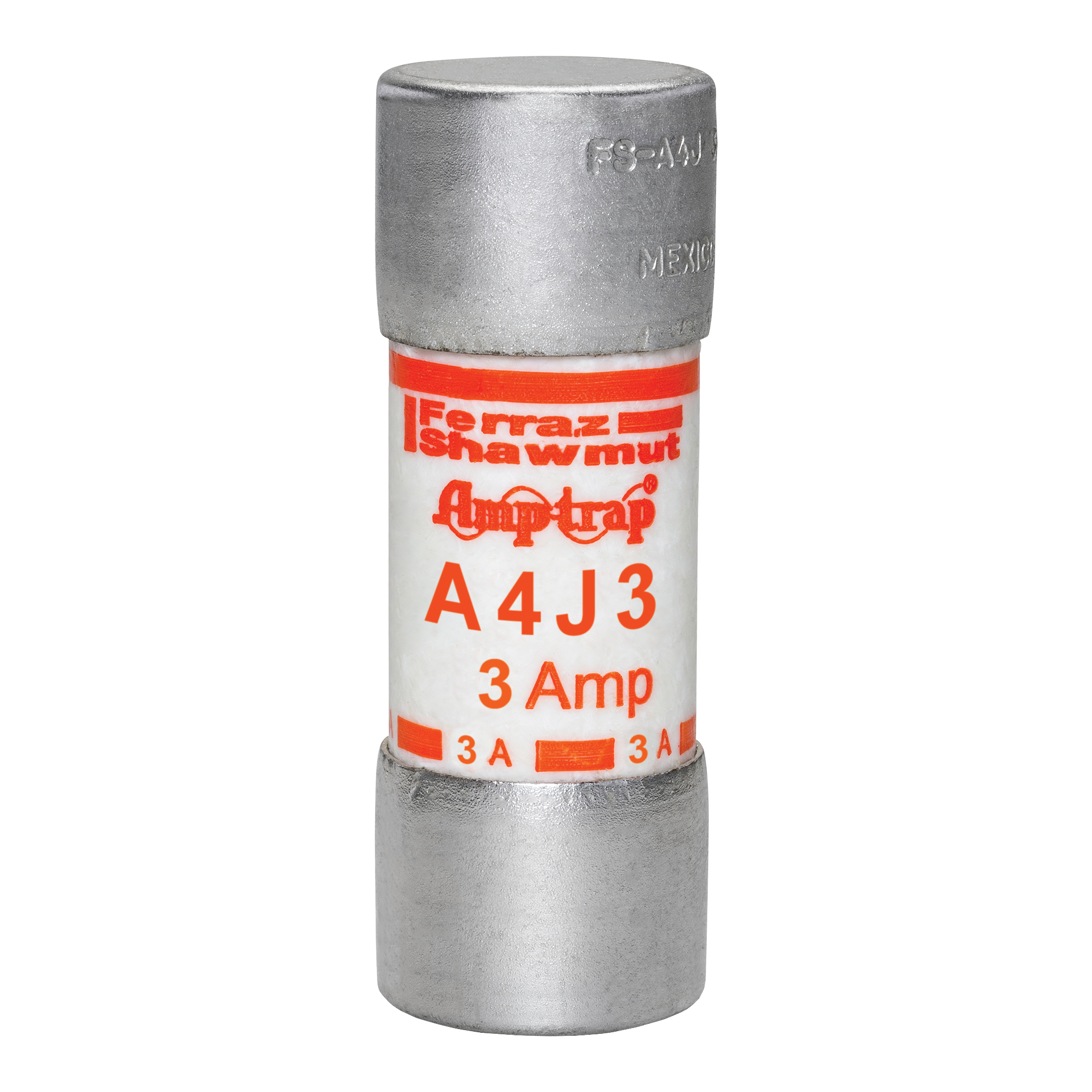 A4J3 Mersen Fuse 3A 600VAC Cartridge Parts Distributor A4J3 Mersen Fuse 3A 600VAC Cartridge