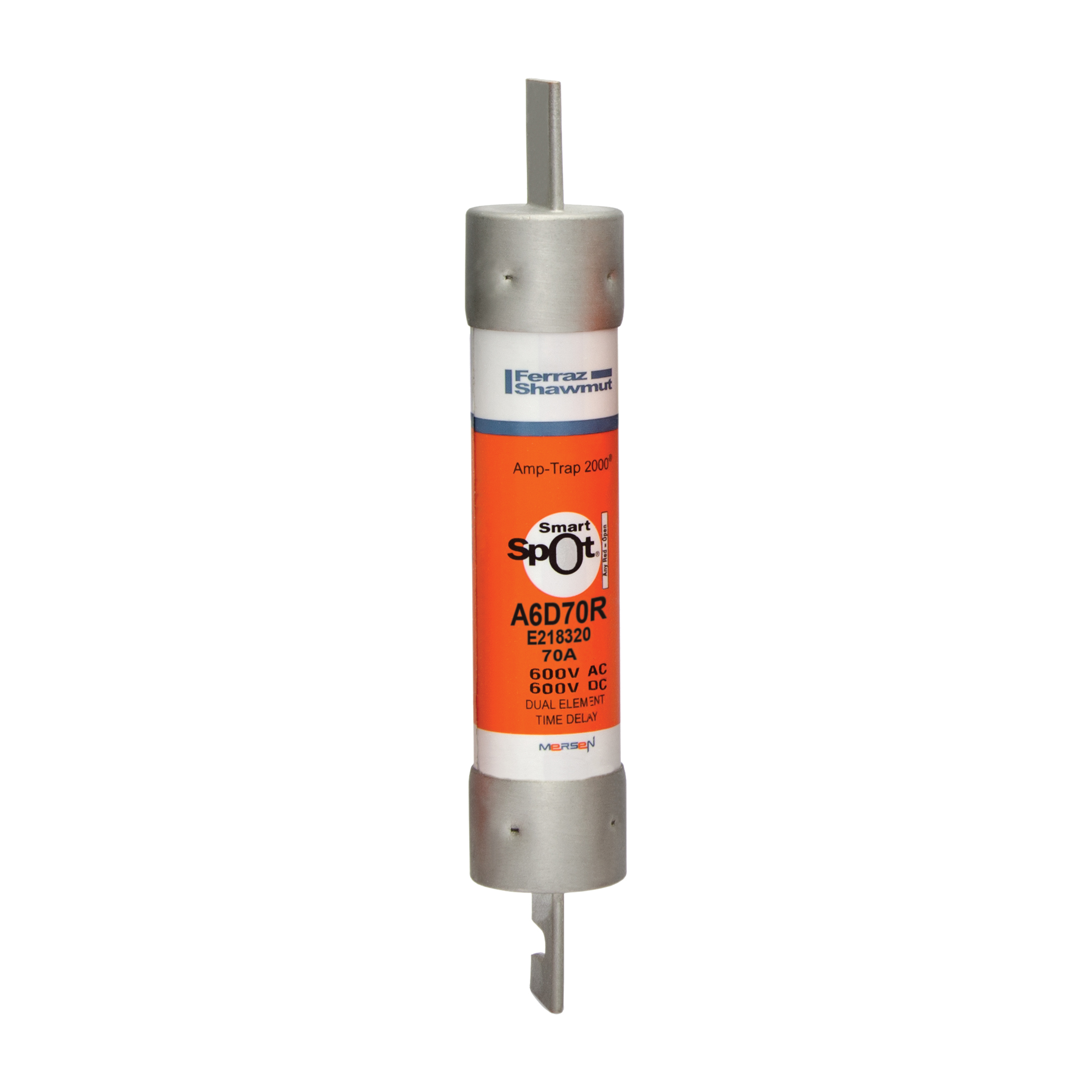 A6D70R Mersen Fuse 70A 600VAC Cylindrical Cartridge Parts Distributor A6D70R Mersen Fuse 70A 600VAC Cylindrical Cartridge