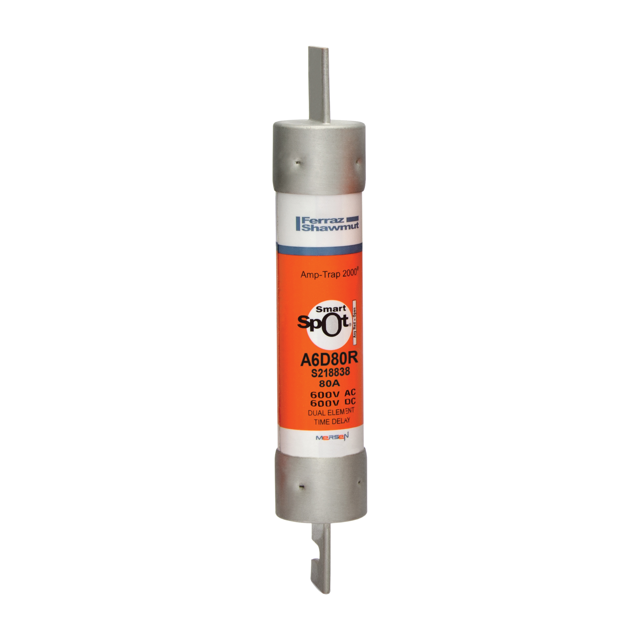 A6D80R Mersen Fuse 80A 600VAC Cylindrical Cartridge Parts Distributor A6D80R Mersen Fuse 80A 600VAC Cylindrical Cartridge