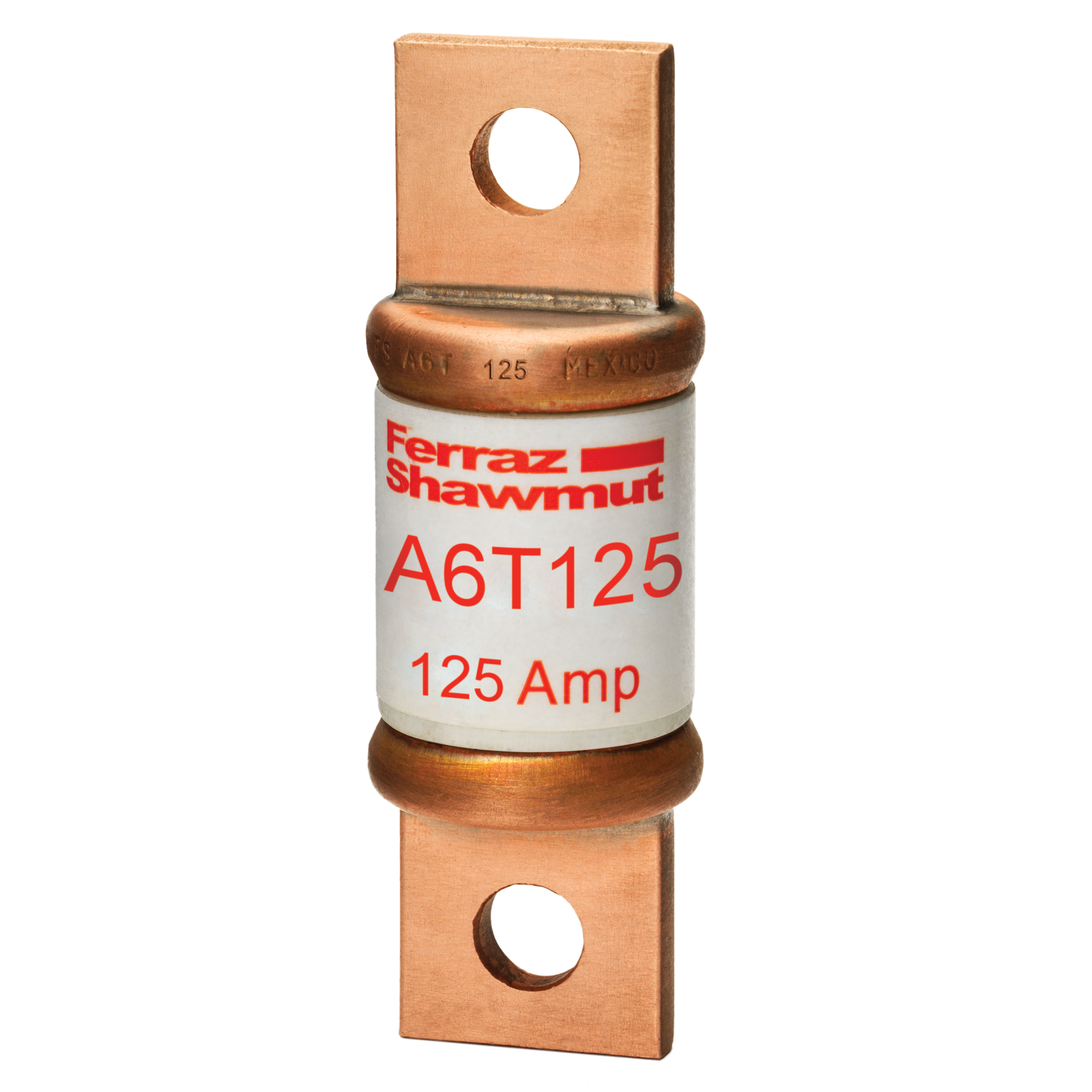 A6T125 Mersen Fuse 125A 600VAC Cylindrical Cartridge Parts Distributor A6T125 Mersen Fuse 125A 600VAC Cylindrical Cartridge